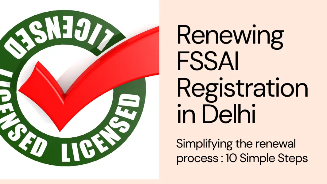  FSSAI Registration-Efiling Company